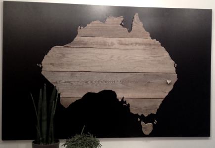 Australien, Altholz 80x120cm