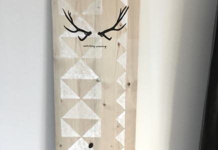 Holztafel 40x100cm