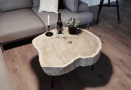 Couchtisch Eiche, Ø80cm